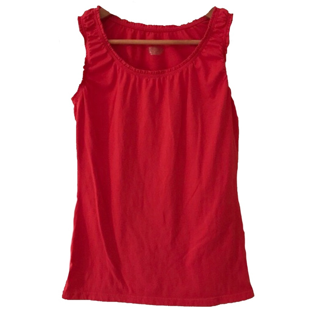 Merona Orange Sleeveless Shirt